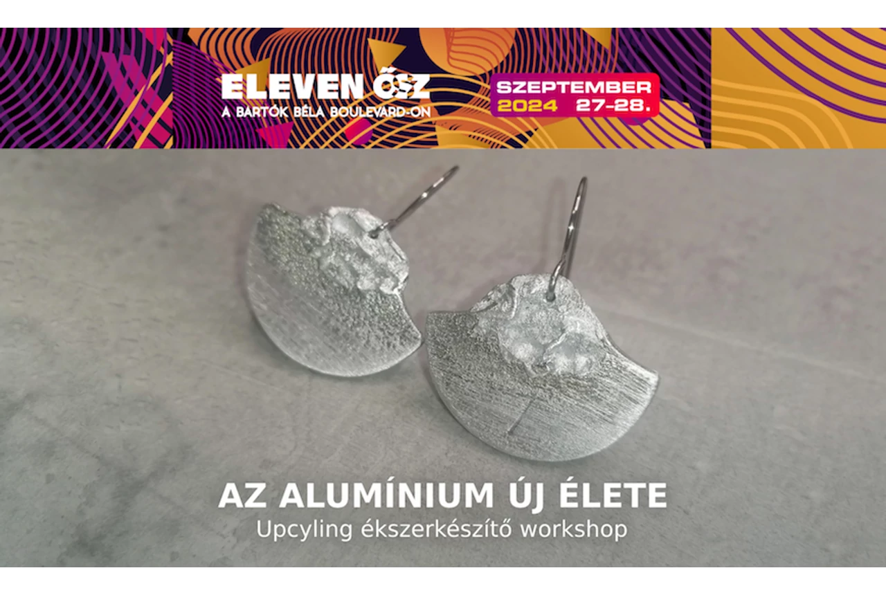 Az alumínium új élete - Upcyling ékszerkészítő workshop a Zemse tervezőjével