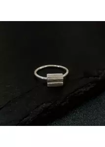 KAWA 2023 - Ezüst gyűrű, mitsuro hikime medállal