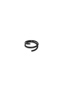 TROPICAL 2021 - Gyűrű, obszidián fekete (több méret)